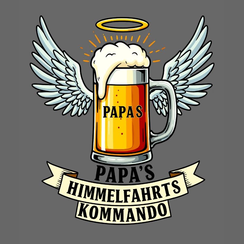 Dad's Ascension Command - Father's Day Beer Design