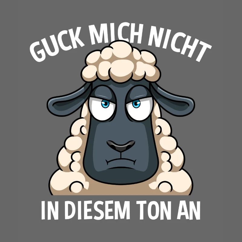 Ne me regarde pas sur ce ton, mouton