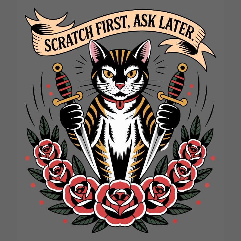 Scratch First Cat