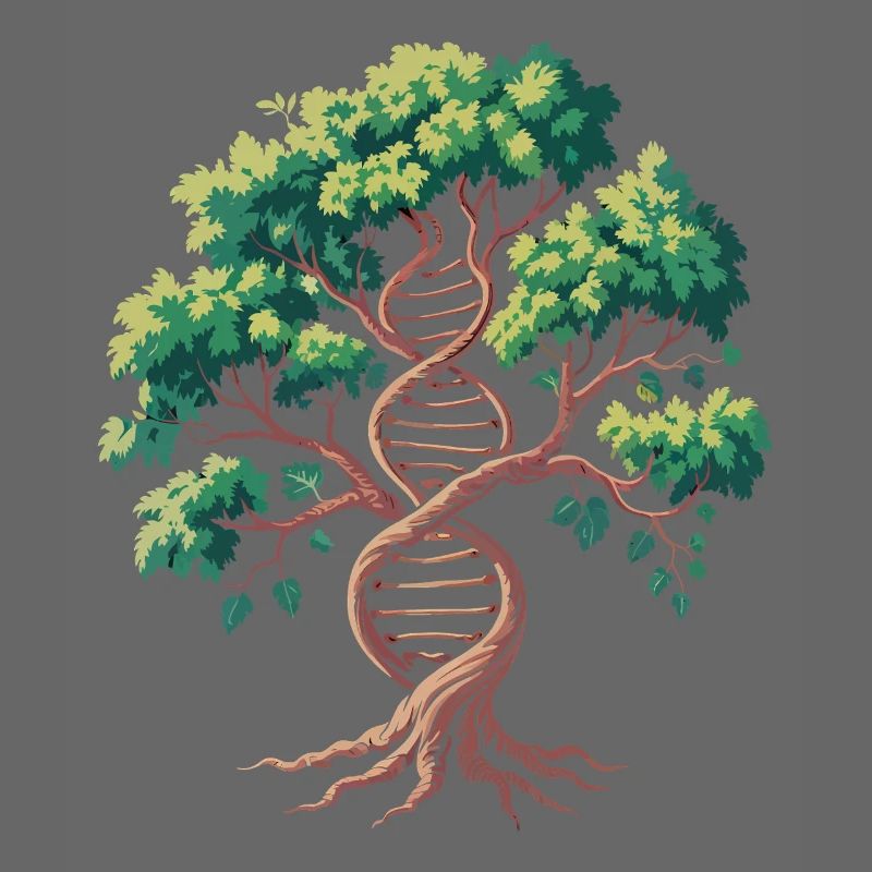 Lebensbaum DNA Verschmelzung