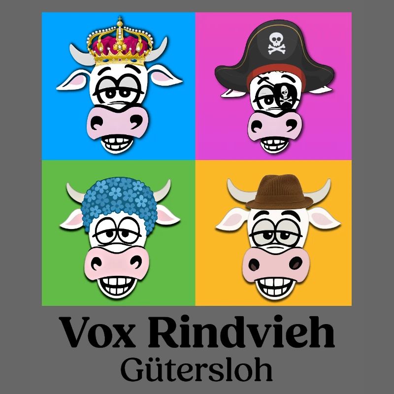 Kuhquartett-VR mit Text