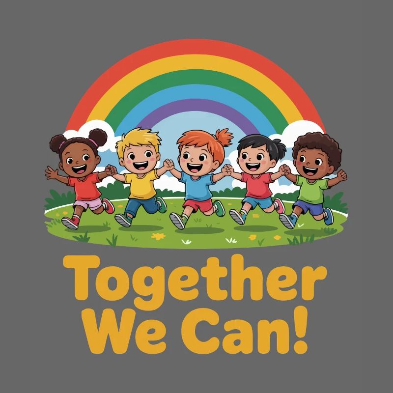 Gemeinsam können wir Regenbogenkinder