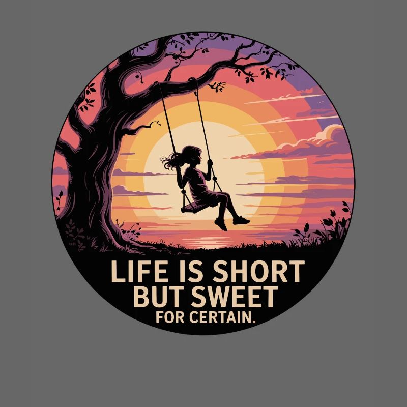 LA VIE EST COURTE MAIS DOUCE, C’EST CERTAIN