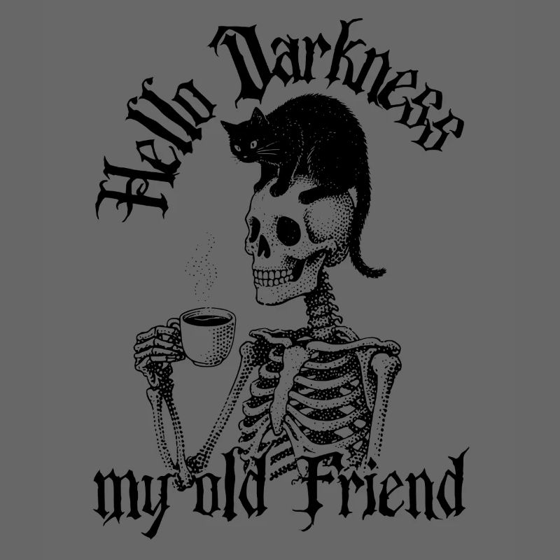 Hello Darkness Skeleton