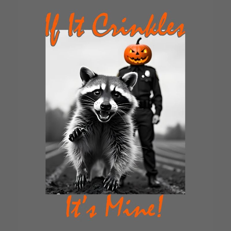 Halloween Waschbär