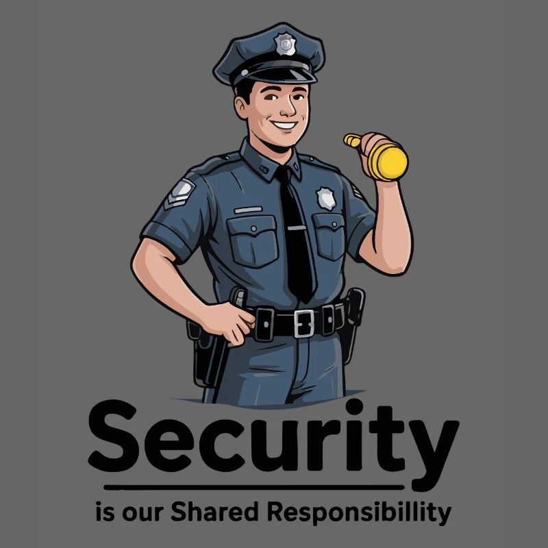Agent de sécurité Spotlight Graphic