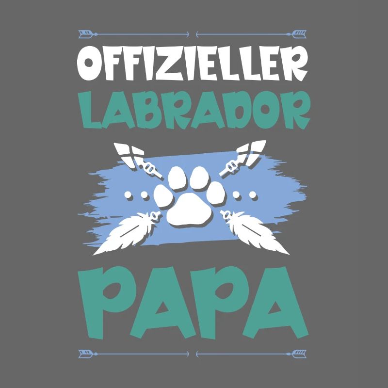 Papa chien labrador