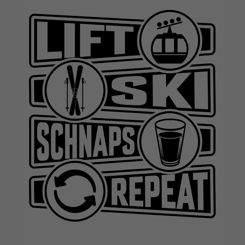 Remontée mécanique Ski Schnaps Repeat