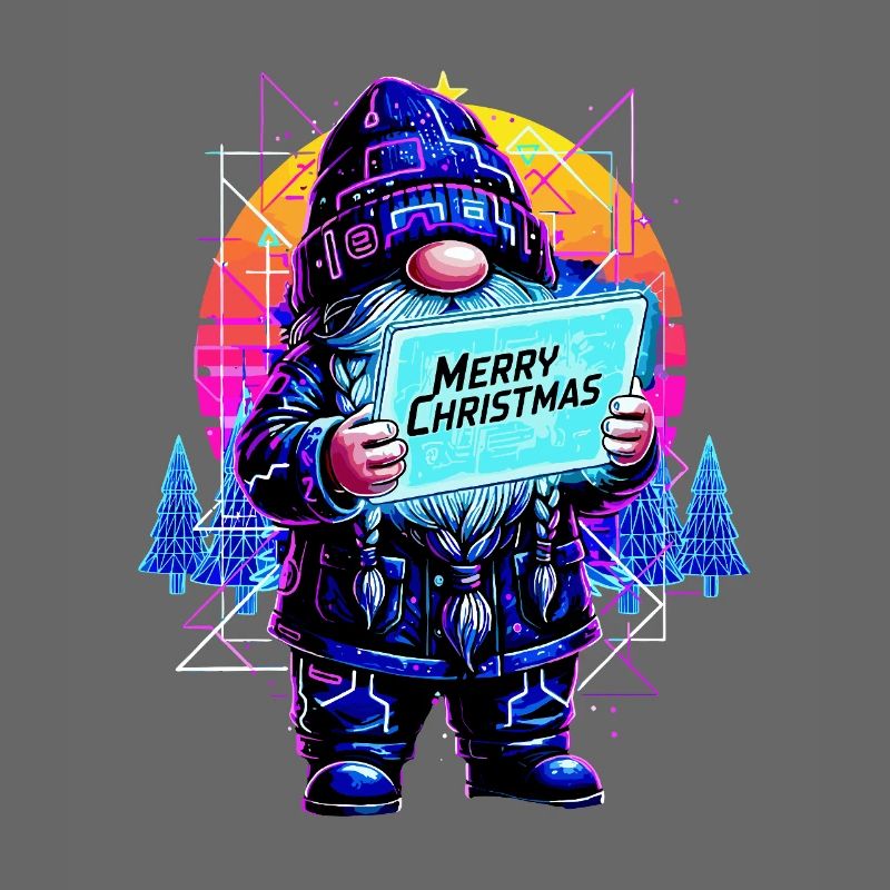 Merry Christmas - Synthwave Gnom 80s