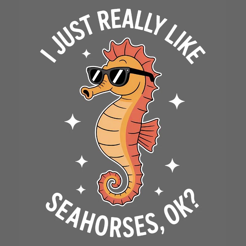 Hippocampe qui dit un drôle d’hippocampe Cadeau