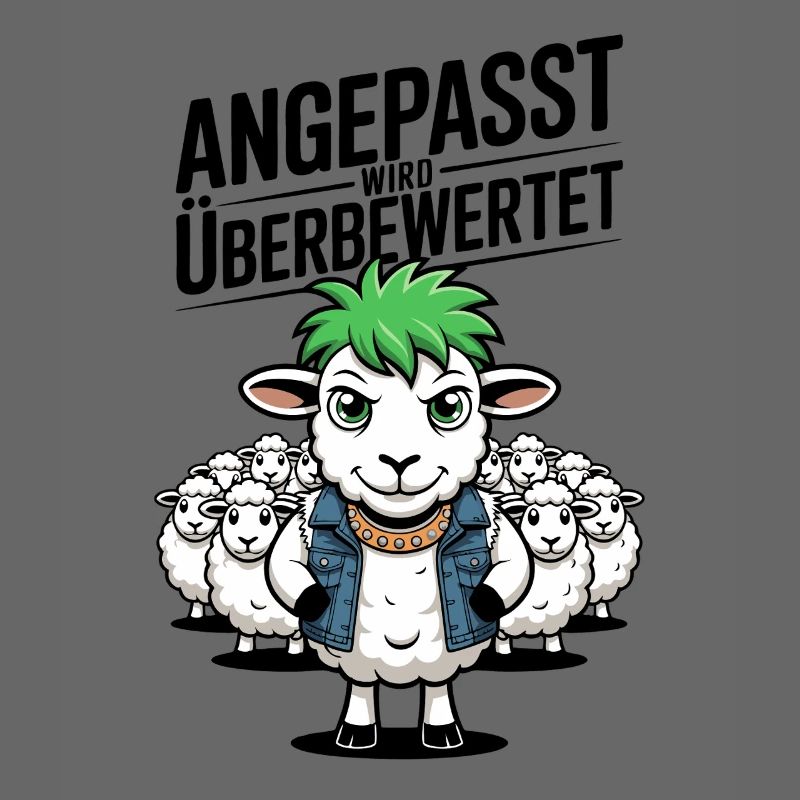Rebellious Sheep Non-Conformist Design
