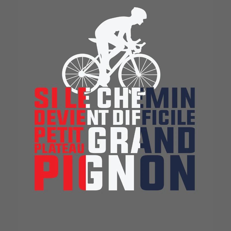Si Le Chemin Devient Difficile - Cycliste Cadeau