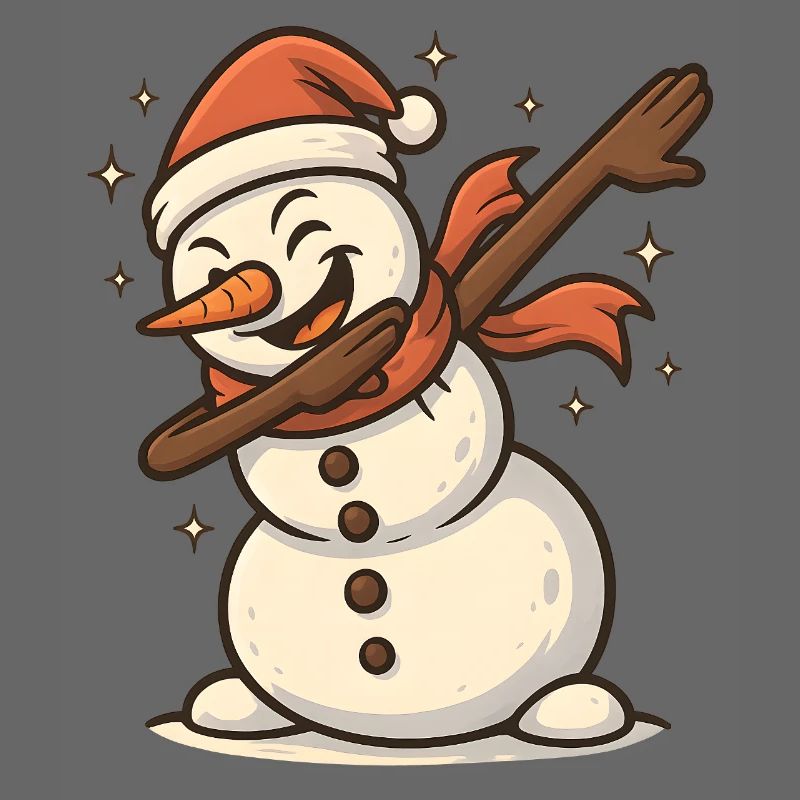 Cool Snowman Dab