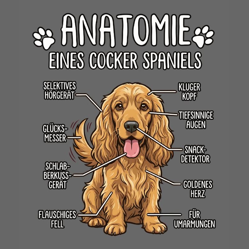 Cocker Spaniel: Die wahre Anatomie