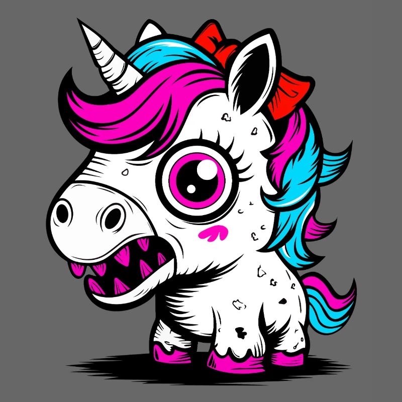 Neon Einhorn