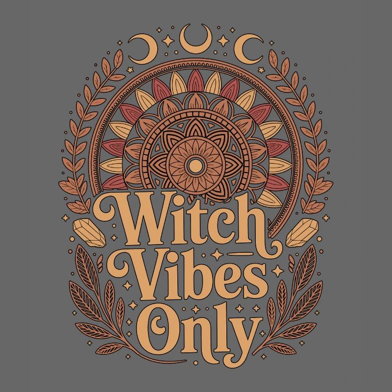 Witchcraft Witch Vibes Only Wicca Spellcaster