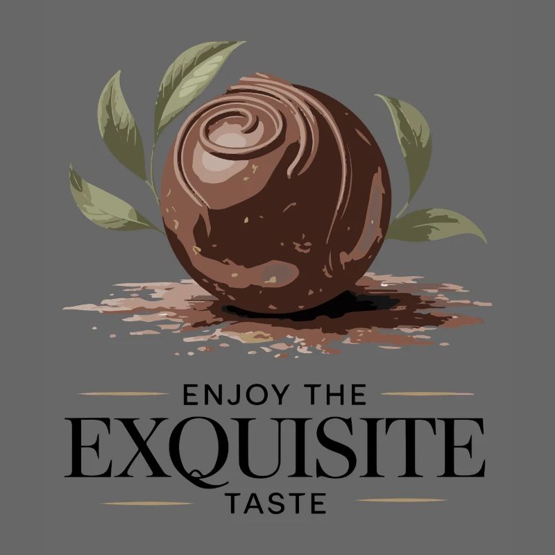 Chocolate Truffle Leaf Glow