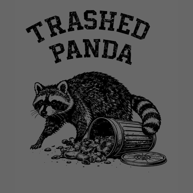 Trashed Panda
