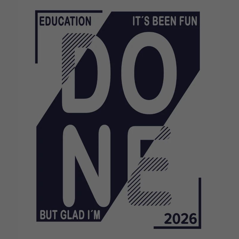 Done 2026 – Ausbildung geschafft Design