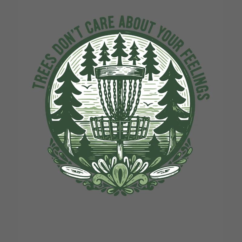 Les arbres ne se soucient pas de vos sentiments Disc golf