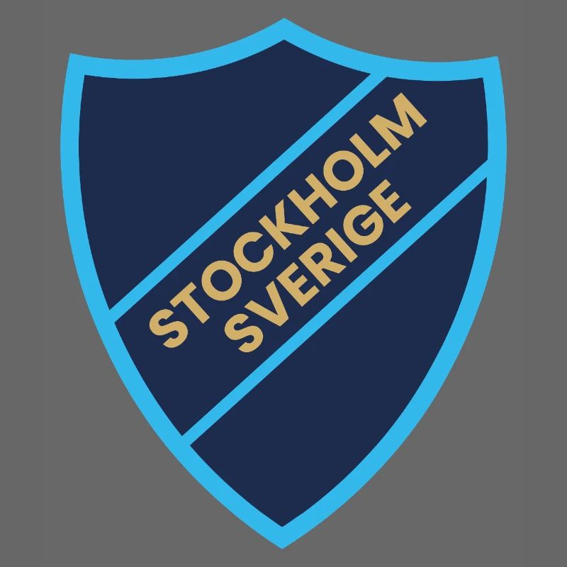 Stockholm Shield Blue Contrast-Design