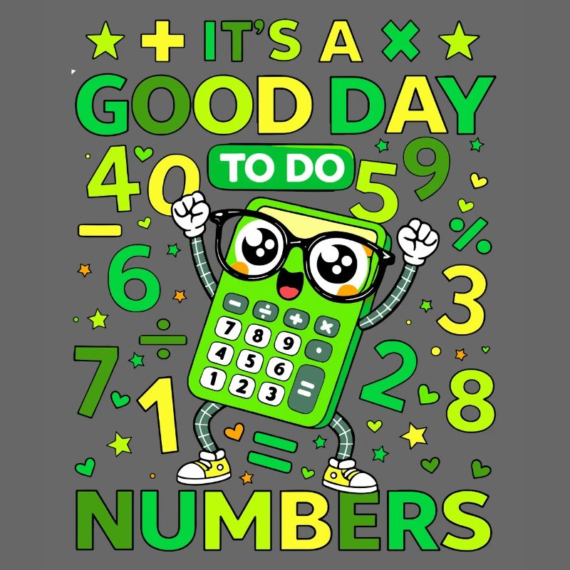 Cheerful Calculator Numbers