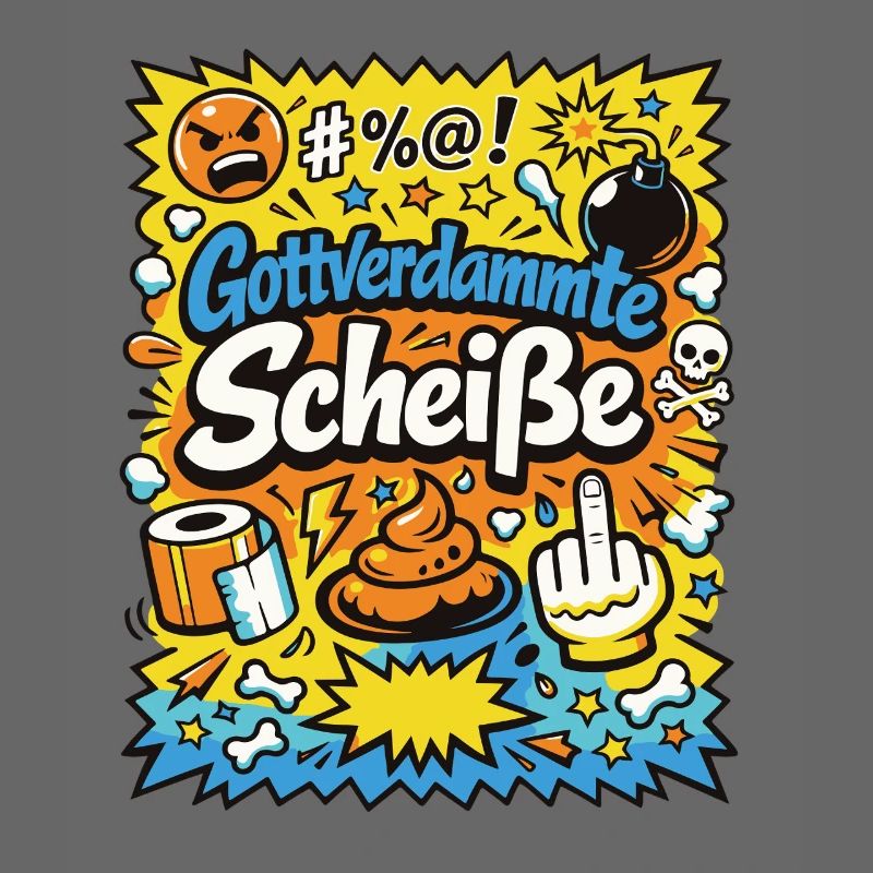 Gottverdammte Scheiße! Comic-Explosion