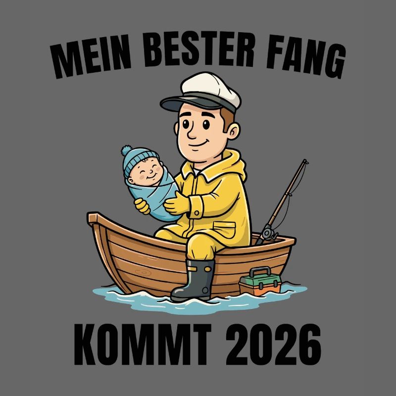 Vaterschaft 2026 Angler Werdender Papa