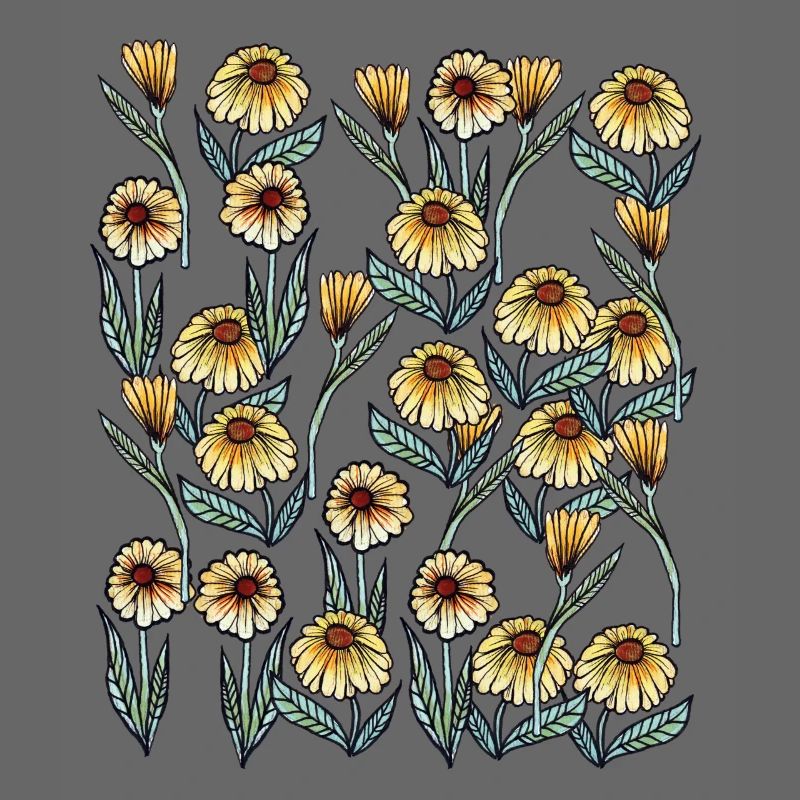Sunlit Daisy Blumenmuster