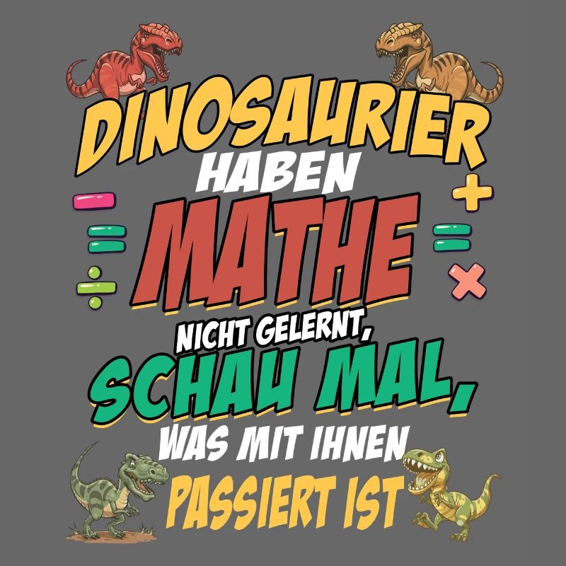 Dinosaur Math Chaos Design