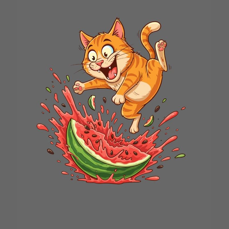 Fritzers de pastèque d’été Chats