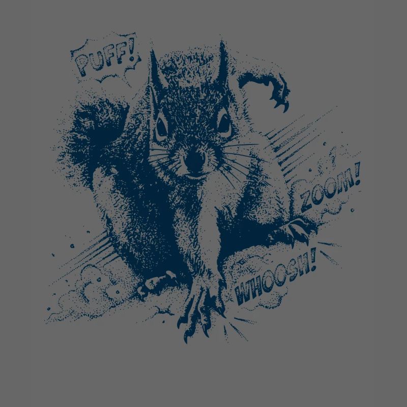 Eichhörnchen Superhero