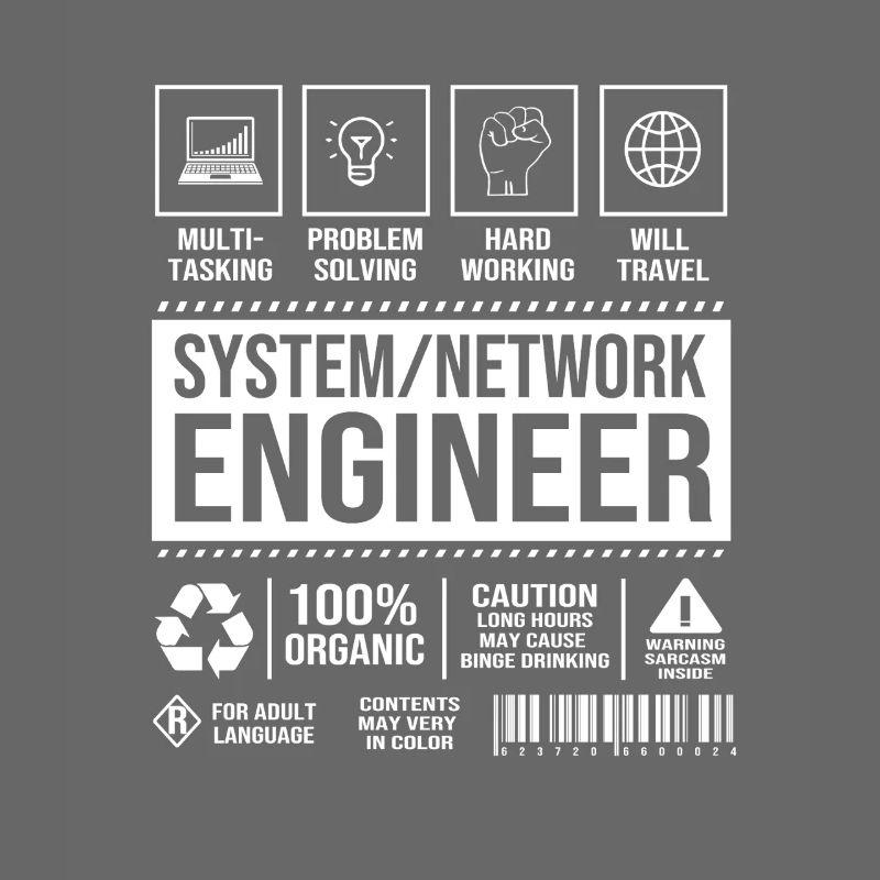 Netzwerk Informatiker Programmierer Admin