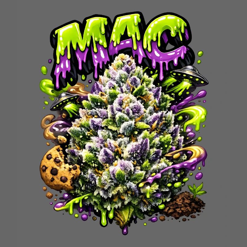 MAC Miracle Alien Cookies Graffiti Print 