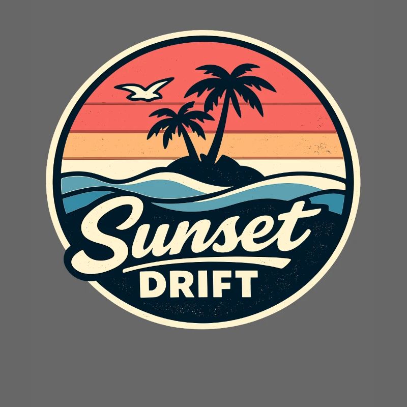 Dérive du coucher de soleil