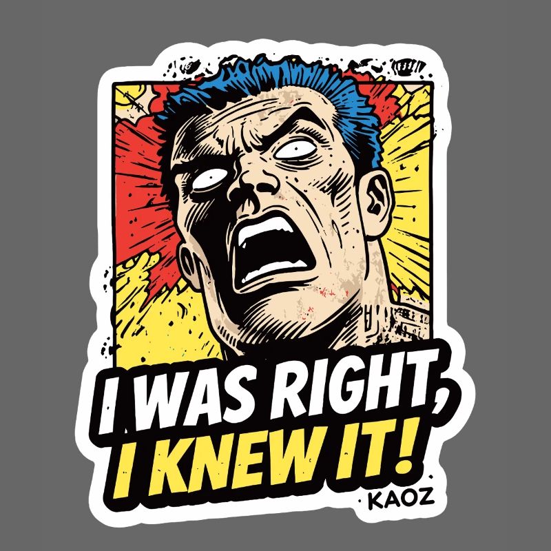 I Was Right I Knew It Comic