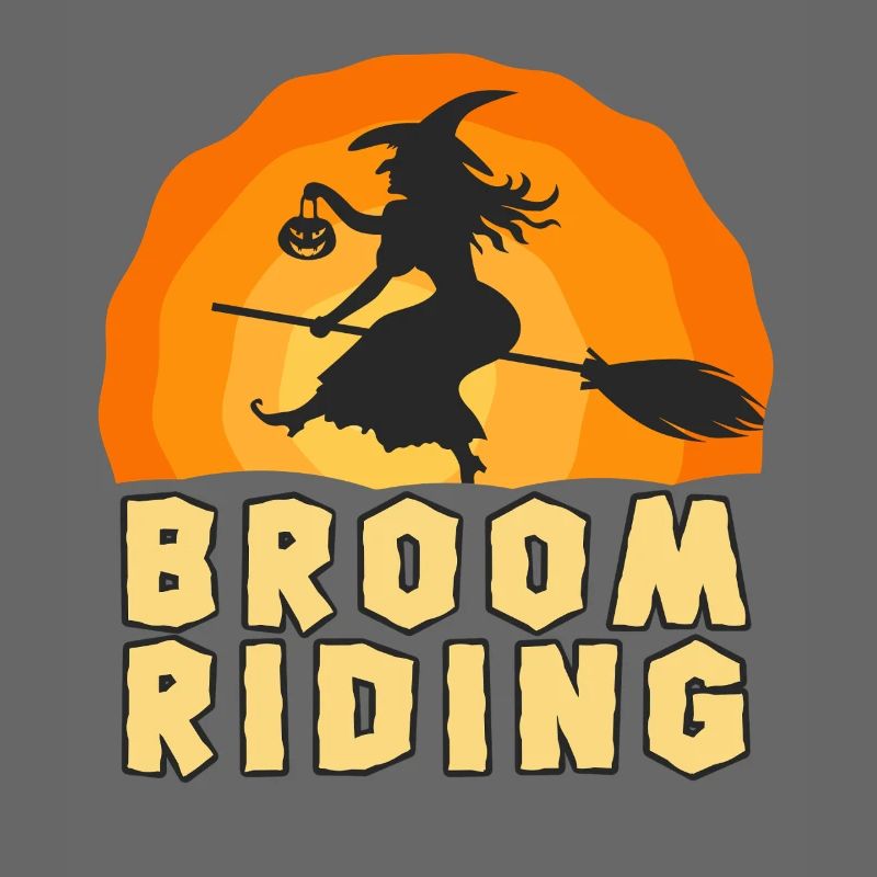 Broom Riding Witch – Halloween Witch Fun