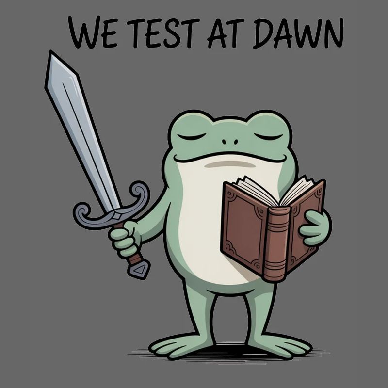 Dawn Test Frog Knight