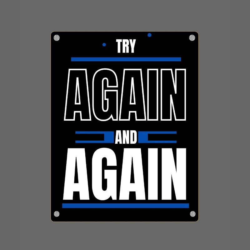 Try again