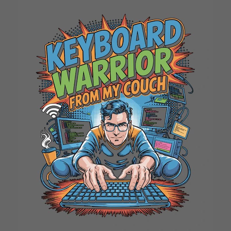 Remote Developer Keyboard Warrior Remote Coder