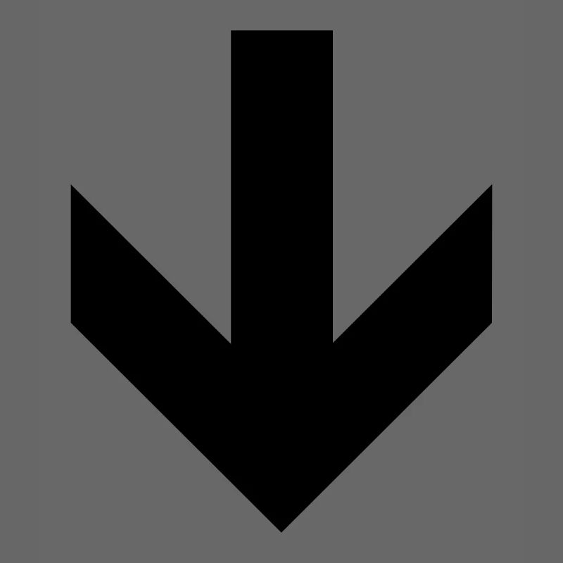 Cette flèche Way Down