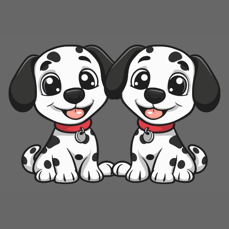 Dalmatiner Hund Comic