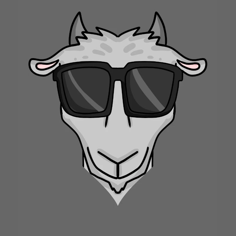 Coole Ziege