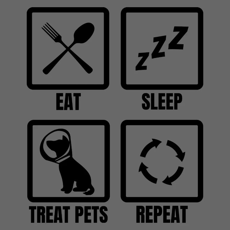 Tierarzt Routine