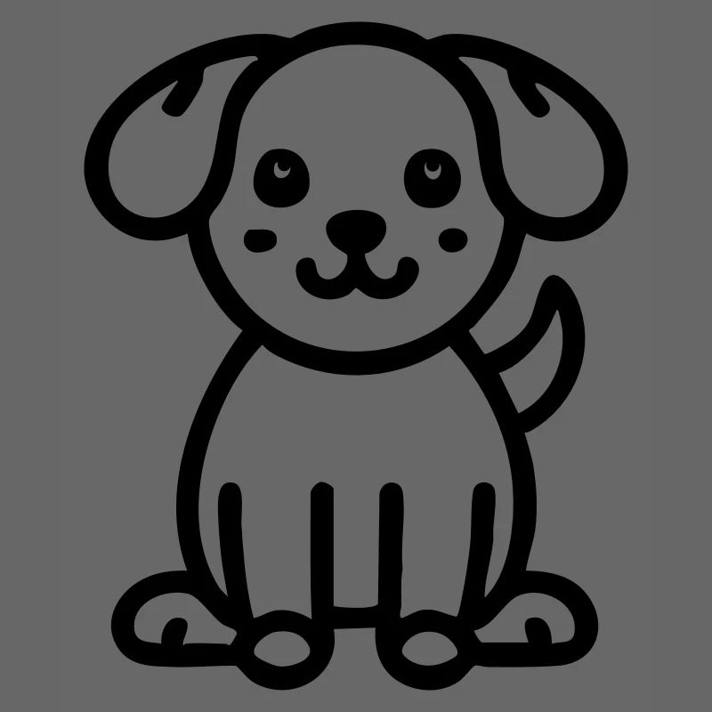chiot mignon chien chien