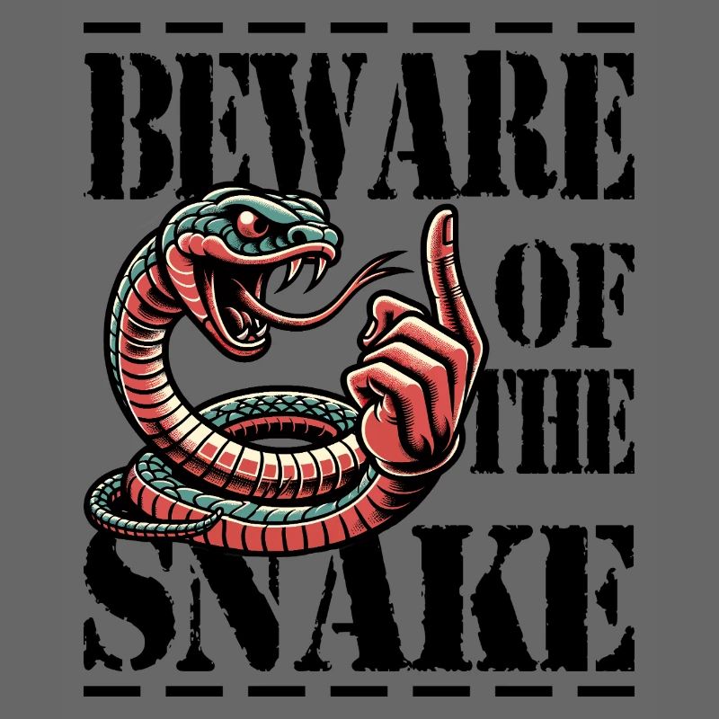 Attention au serpent