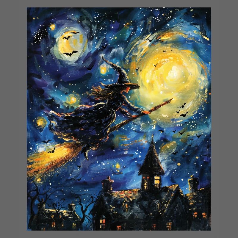 Hexe Van Gogh Starry Night