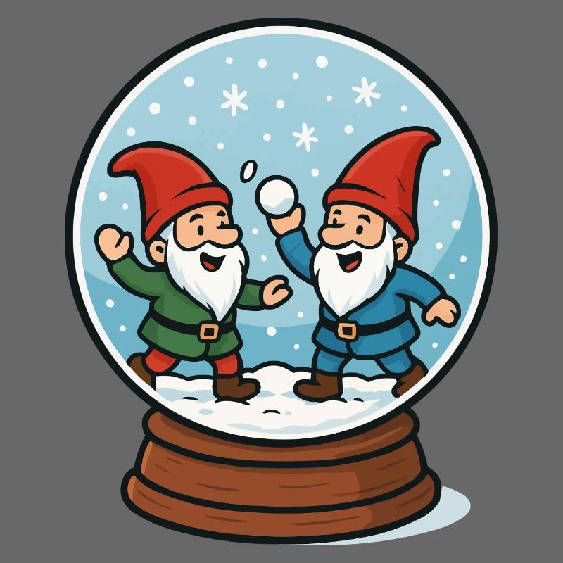 Dwarfs in a snow globe