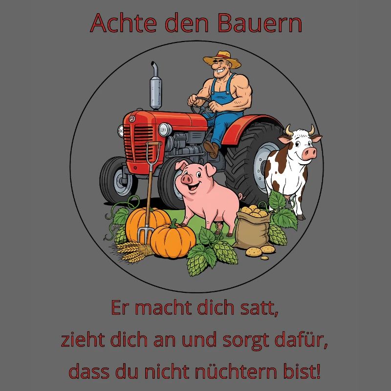 Bauernhof Traktor Rundbild