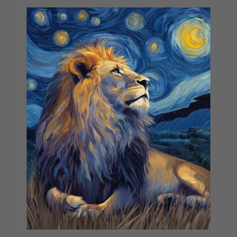Löwe Van Gogh